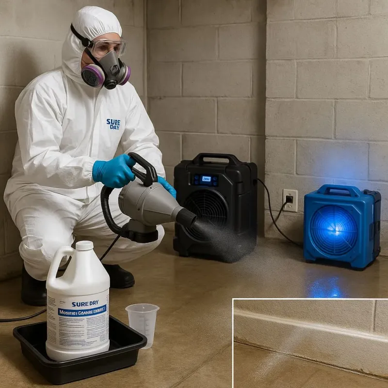 Sanitization and Odor Removal process in Clinton County, IA