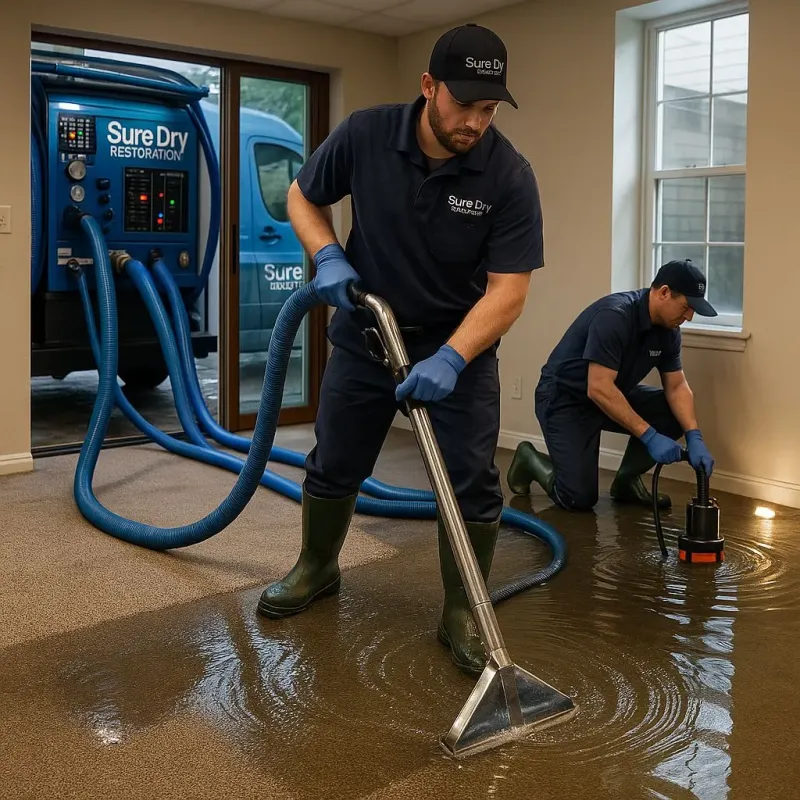 Water Extraction and Removal process in Clinton County, IA